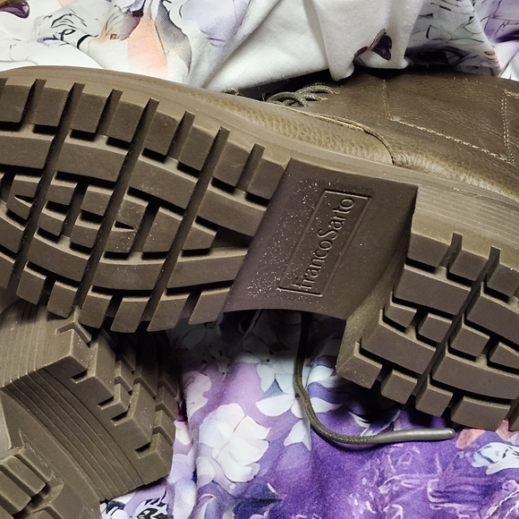 Franco Sarto Brown Leather Boots - Picture 4 of 9